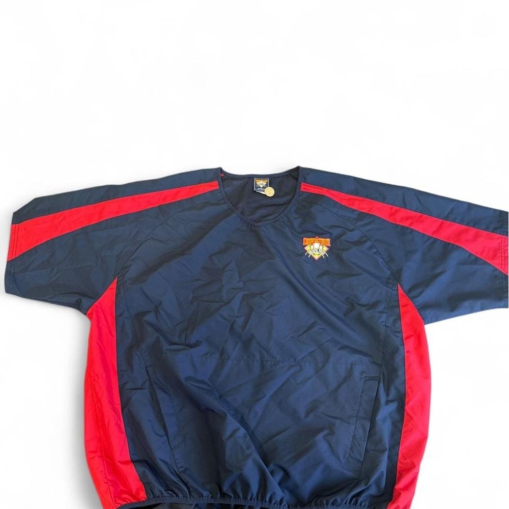 Cooperstown Dreams Park navy blue windbreaker